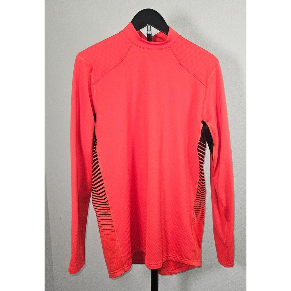 Under Armour ColdGear Compression Shirt Mens M Mock Neck Fitted Base Gorpcore
